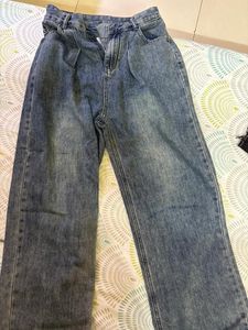 COMBO Womens Savana Blue Wide Leg Jeans and H&amp;M bl