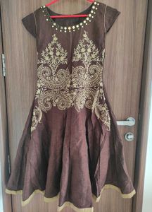 Festive Long Gown/Dress  🤎Brown