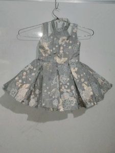Sparkly Floral Dress for Girls