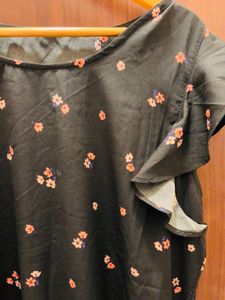 Chic Floral Print Midi Dress