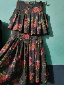 Floral Print Kurta Set