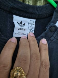 Adidas Black T-Shirt Dress