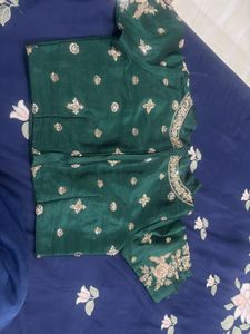 heavy zardosi blouse