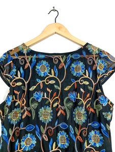 Black. Printed Kurta (Women)