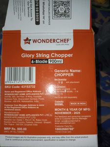 Wonderchef Chopper