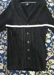 Jack &amp;Jones Women Black Cardigan Sweater