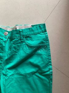 Ankle Length Loose Jeans Trouser