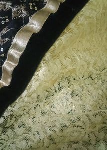Parrot Gawn With Dupatta