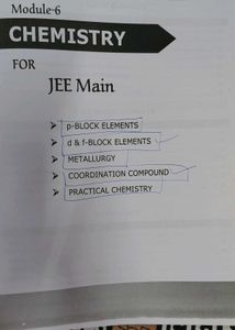 Career Point Chemistry JEE Main Modules