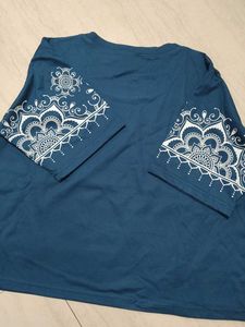 Women's Blue Co-ord Set