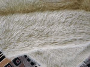 Cozy Fuzzy V-Neck Sweater