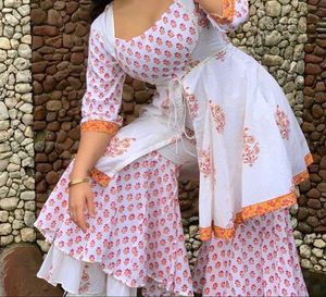 Combo Of 2 Sharara  Set &amp; 1Jumpsuit