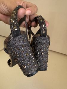 Princess Embellished Heeled Sandals