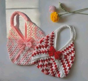Handmade Crochet Tote Bag