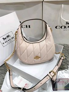 COACH* *CARMEN MINI CROSSBODY BAG IN QUILTED LEATH