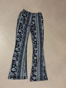 Paisley Print Flared Pants( never used)