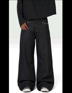 Wide Leg RAW Denim Jeans