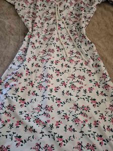 *cottagecore coquette white dress ♡‧₊˚*