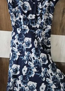 harpa blue floral dresa