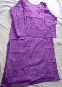 Purple Short Kurti
