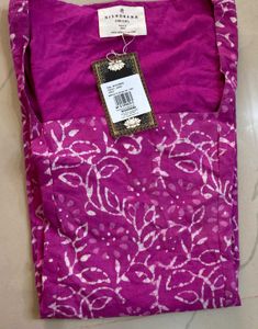 Nishorama Jasmin Pink Full Sleeve Kurti