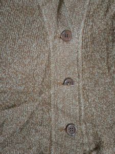 Vintage Knit Button-Down Cardigan