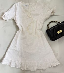 White Eyelet Dress