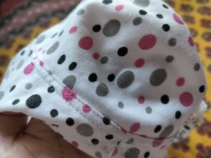 Comfortable 2 Bra Set - Black &amp; White Polka Dot