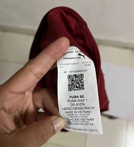 Puma Red Athletic Leggings