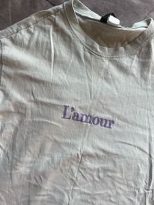 H&amp;M 'L'amour' Graphic Tee