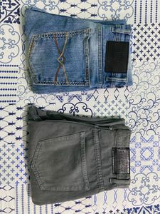 Combo Offer: Pair of 2 Men's Denim Jeans (Good Con