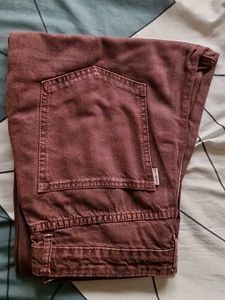 Brown Casual Pants