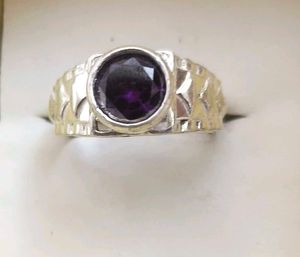 Royal Ring for gents pure silver # fixed price