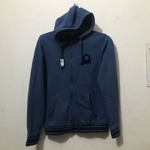 Blue Benetton Hoodie