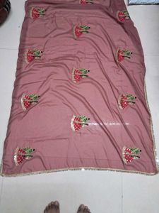 Karva Chauth Special Rana Raji Saree Elegant Embro