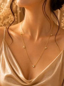 💖 Heartline Crystal Charm Necklace
