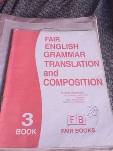 Fair English Grammar Book 3