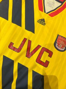 Arsenal Retro JVC Away: Jersey &amp; Shorts: XXL