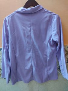 Lavender Co-ords Blazer With Chain Pant Set