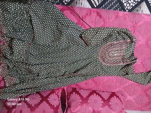 Embroided Anarkali Long Flare Dress