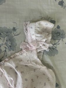 Sweetheart Floral Print Nightgown