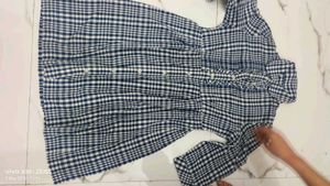 Chic Gingham Shirt Dress
