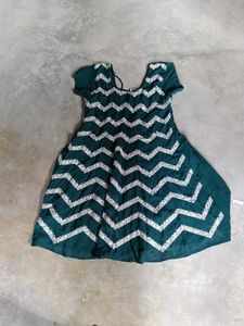Stylish Green Ethnic Dress