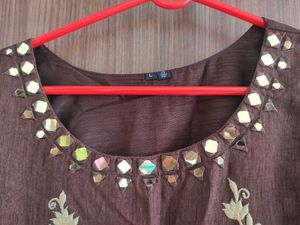 Festive Long Gown/Dress  🤎Brown