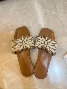 Embellished Floral Slides check details