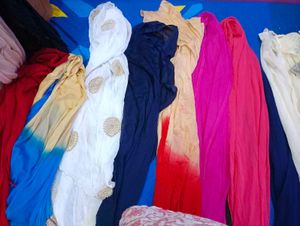 Colorful Dupatta Collection Set Of 12