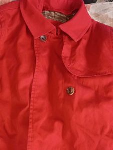 Red Trench Coat