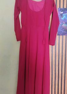 Elegant Magenta Kurta Set with Dupatta