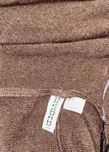 Cozy Brown Poncho H&amp;M Top