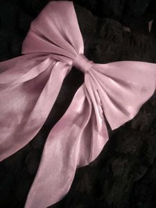 Handmade Elegant Lavender Hair Bow